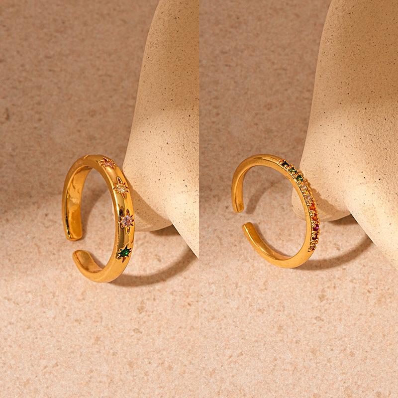 Женское роскошное винтажное кольцо из титановой стали с тигровым глазом