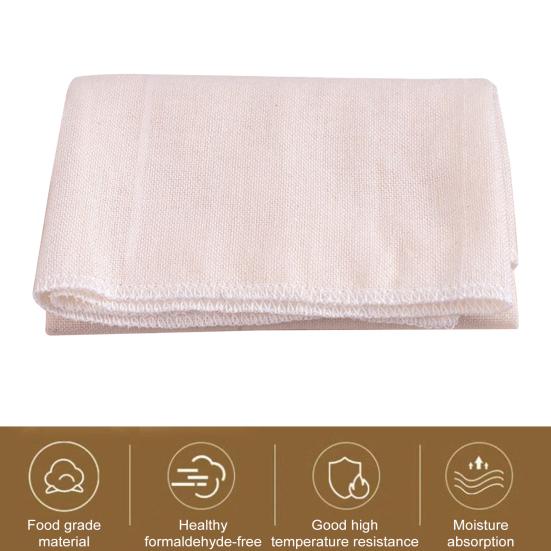 5/10 шт. пропаренная ткань для процеживания, ультратонкий плетенный муслин с подшитыми краями, неотбеленная марля для приготовления сока, выпечки, приготовления сыра