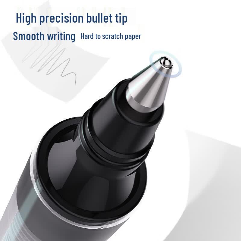 Deli 0.5mm Black Ink Gel Pen Set
