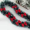 Christmas Decorations Artificial Garland Christmas Wreath Xmas Twist Hanging Garland Fireplace New Year's Eve Decorations