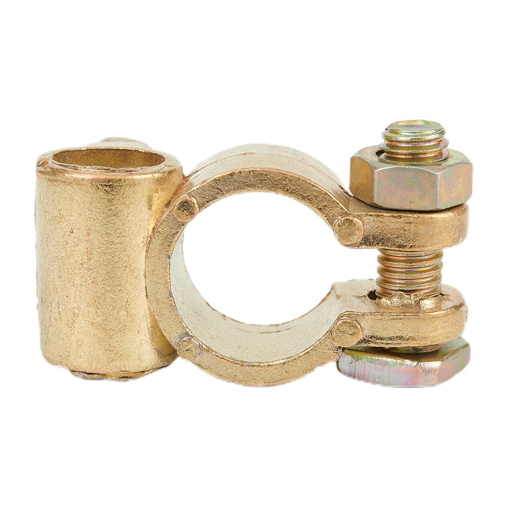 2/4 шт. 12 В клемма аккумулятора винтовой разъем латунный алюминиевый зажим для отдыха для фургона каравана автодома