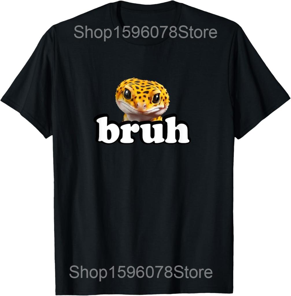 Cute Leopard Gecko Pocket T Shirts Men Women Christmas Gift Streetwear Tee Shirt Short Sleeve Unisex Loose Clothing