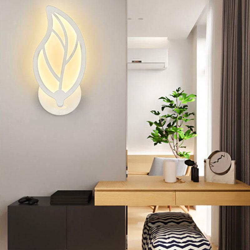 Современная простота в стиле лесной стены LED 12 Вт настенный светильник для столовой, кухни, спальни, балкона, фойе, кабинета, настенный светильник
