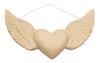 Decopatch Paper Mache Wall Decor, Heart, French Craft Decoration (dp-ac928)