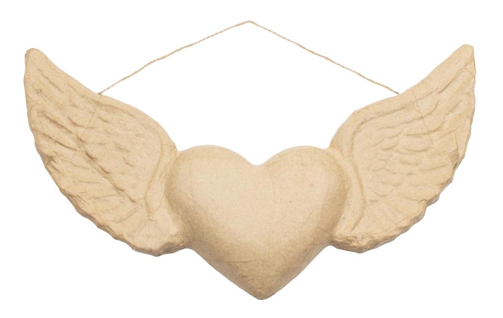 Decopatch Paper Mache Wall French Craft Decoration Decor, Heart, (dp-ac928)