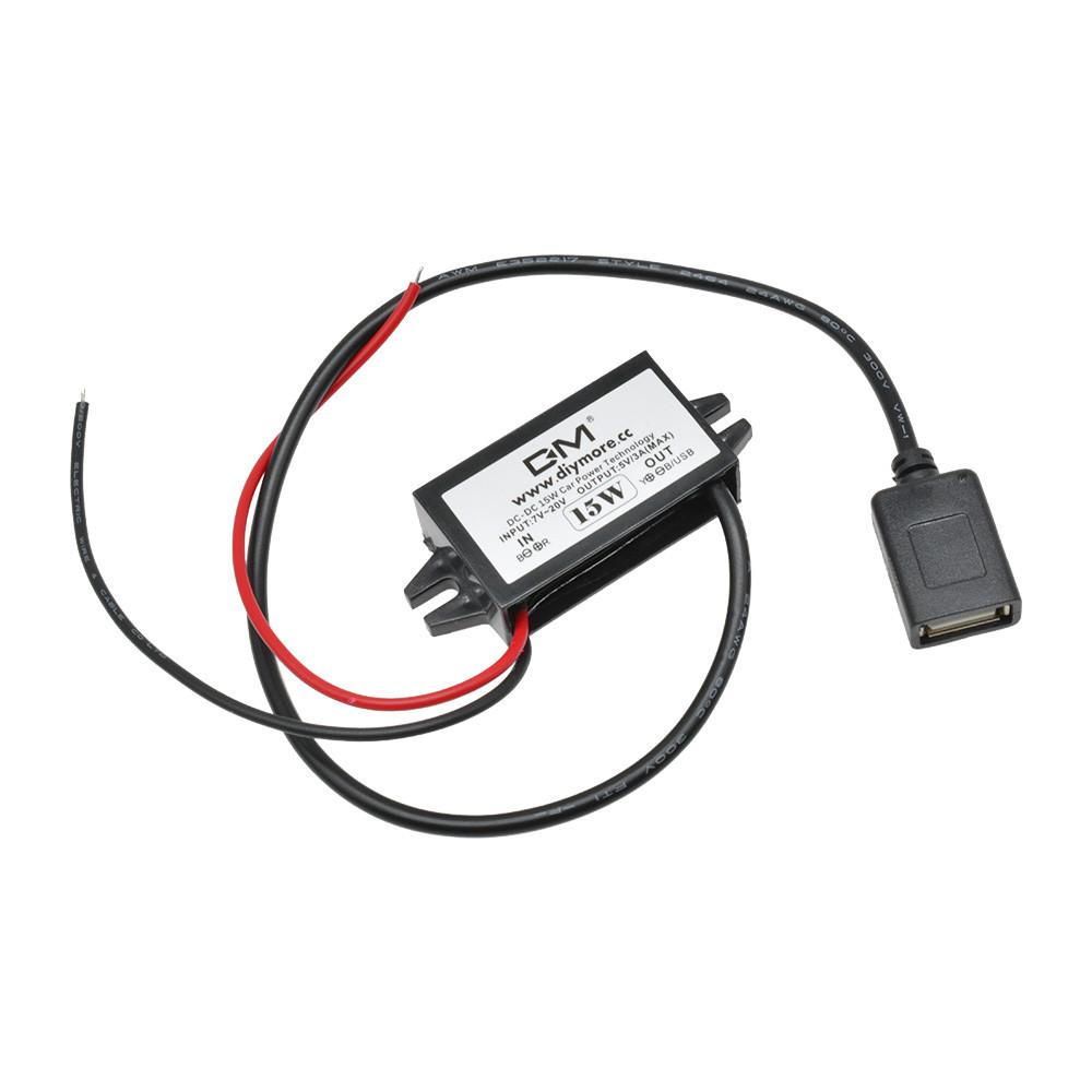 12 В в 5 В 2 А 3 А 10 Вт 15 Вт 24 Вт DC-DC понижающий преобразователь Модуль питания Mini USB Micro USB Male Female Type-C адаптер