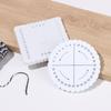 Hot Rope Knot DIY Weaving Tool Tray Braided Braiding Cord Disks Apparel Sewing Woven Board Disk