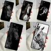 Черный Белый Лошадь Чехол для Samsung Galaxy S23 S24 Ultra S8 S9 S10 S22 Plus Note 10 20 Ultra S20 S21 FE Чехол