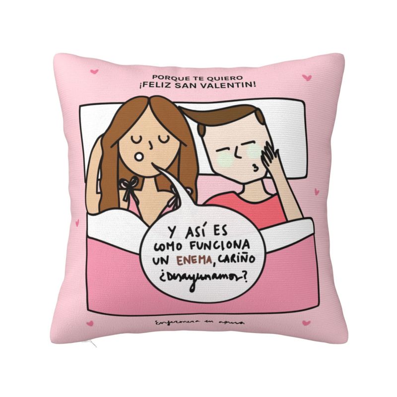 Nordic Enfermera En Apuros Doctor Nurse Medical Throw Pillow Case Decoracion Sofa Chair Cushion Cover Polyester Soft Pillowslip