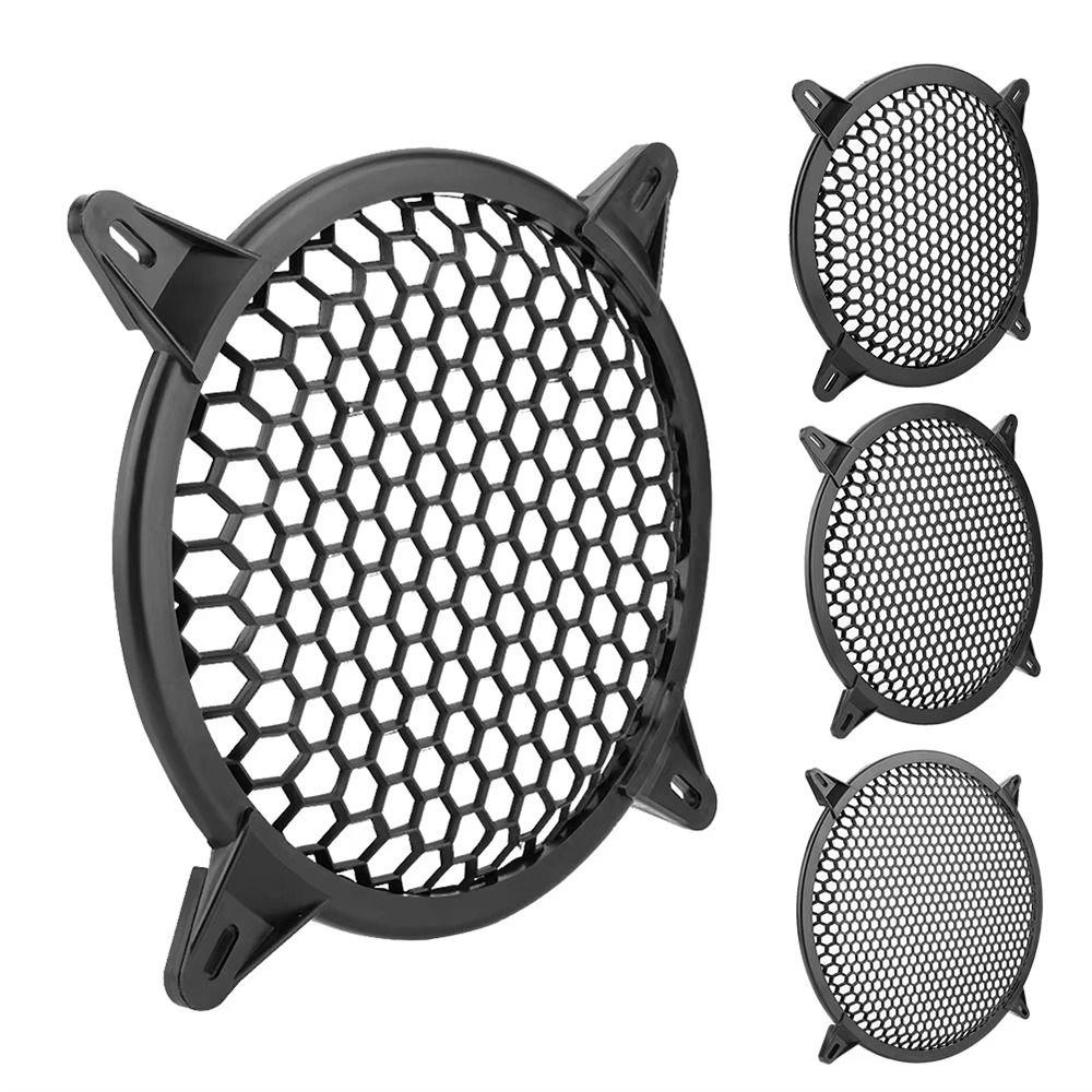 1Pcs Round Subwoofer Grill 4/6/8/10/12 inch Sub Woofer Grille Guard Protector Car Audio Speaker Sub