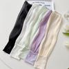 Ice Silk Sun-protective Sleeves Anti-UV Arm Sleeves Fashion Arm Cuff Cover  Women Men