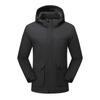 Outdoor Integrated Fleece Waterproof and Windproof Jacket for Men and Women, Warm and Thickened Jacket, Overalls