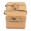 Outdoor Camping Storage Bag with Handles 30L Large Capacity Portable Camping Storage Bag Khaki