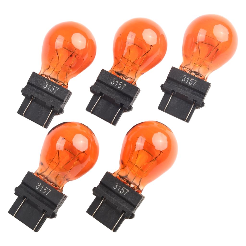 10pcs Direct Replacement 3157 Brake Light Wear-resistance Accessories Brake Light Quartz Glass Replacement Tail Light