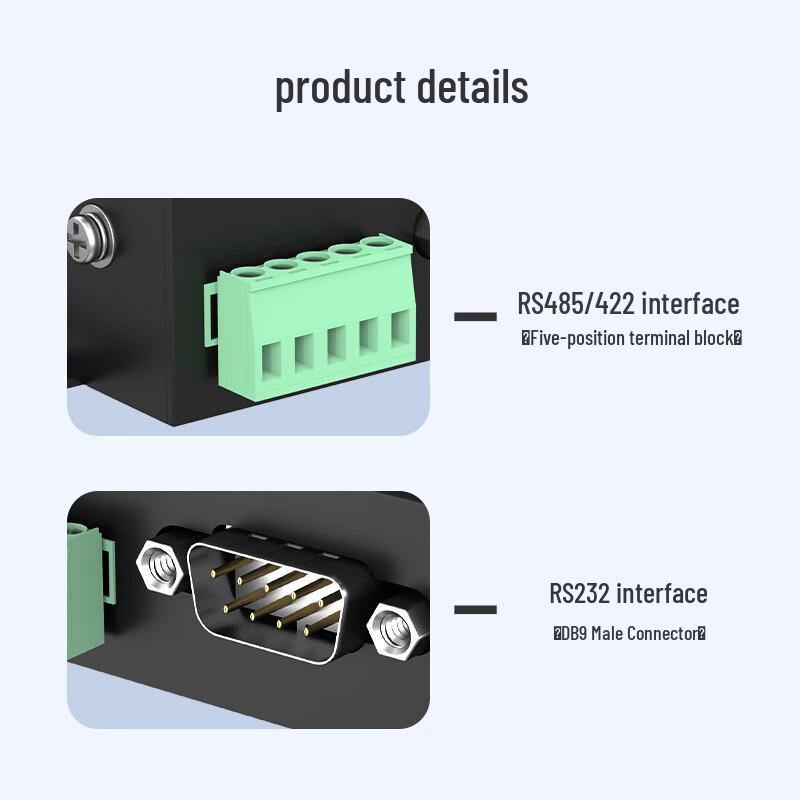 MoweStar Nationalized Industrial Serial to Ethernet Server