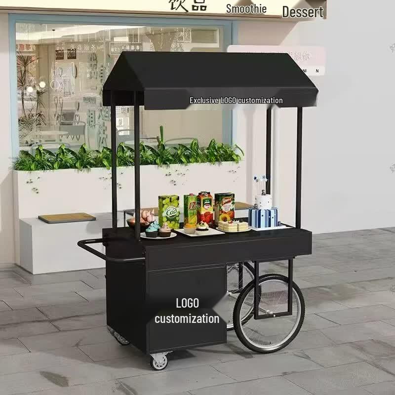 Iron Art Mobile Market Vendor Cart