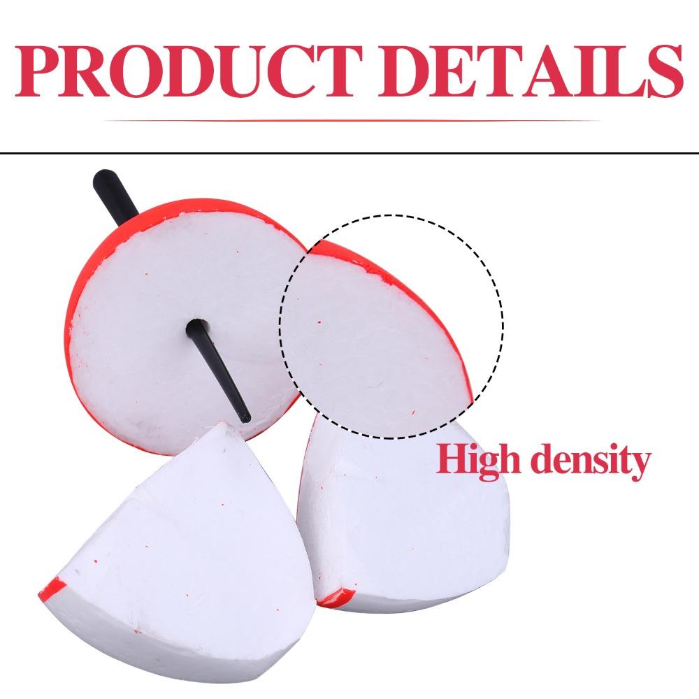 Tackle Buoy EVA Float Floats Stick Fishing Bobber Floating Buoy Red And White Float Fishing Floats