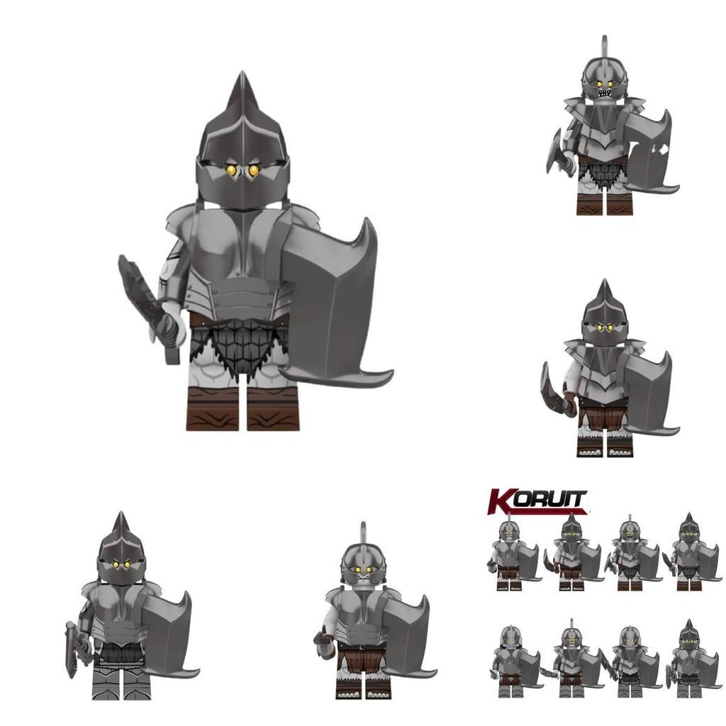 Kt1056 Серия Древний Солдат Орк Конструктор Фигурка Игрушка Пакет
