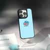 Мультяшный Гамбол милый дизайн плаката Чехол для телефона для iPhone 17 16 e 15 14 13 12 Pro Max Овечья кожа Серебристый край Защитный чехол