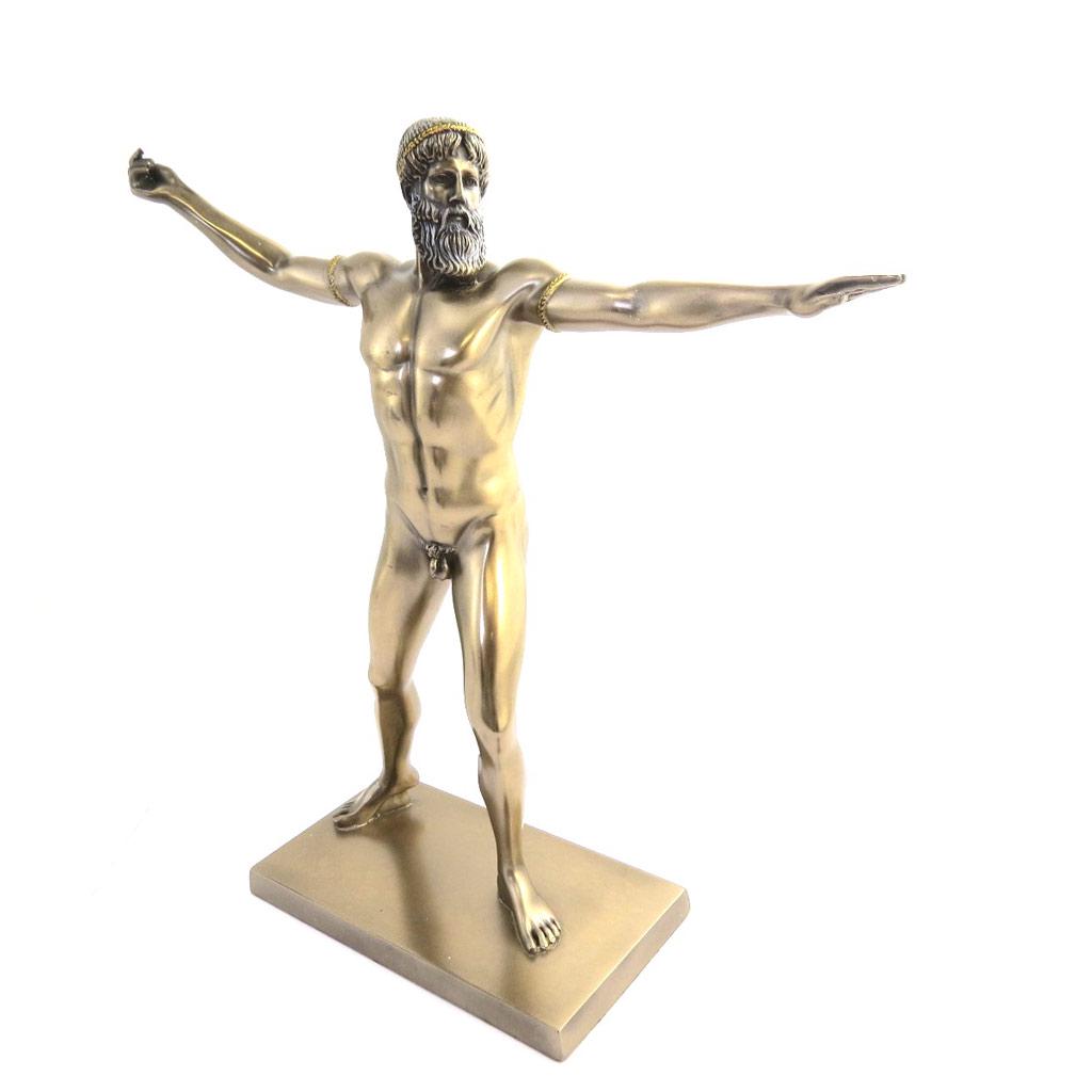 Les Trésors De Lily [M9648] - Статуэтка из бронзовой смолы 'Зевс' - 23x24x7 см