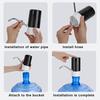 Электрический водяной насос, перезаряжаемый через USB, портативный, простой в использовании насос для бутылки с водой для домашнего офиса, кемпинга