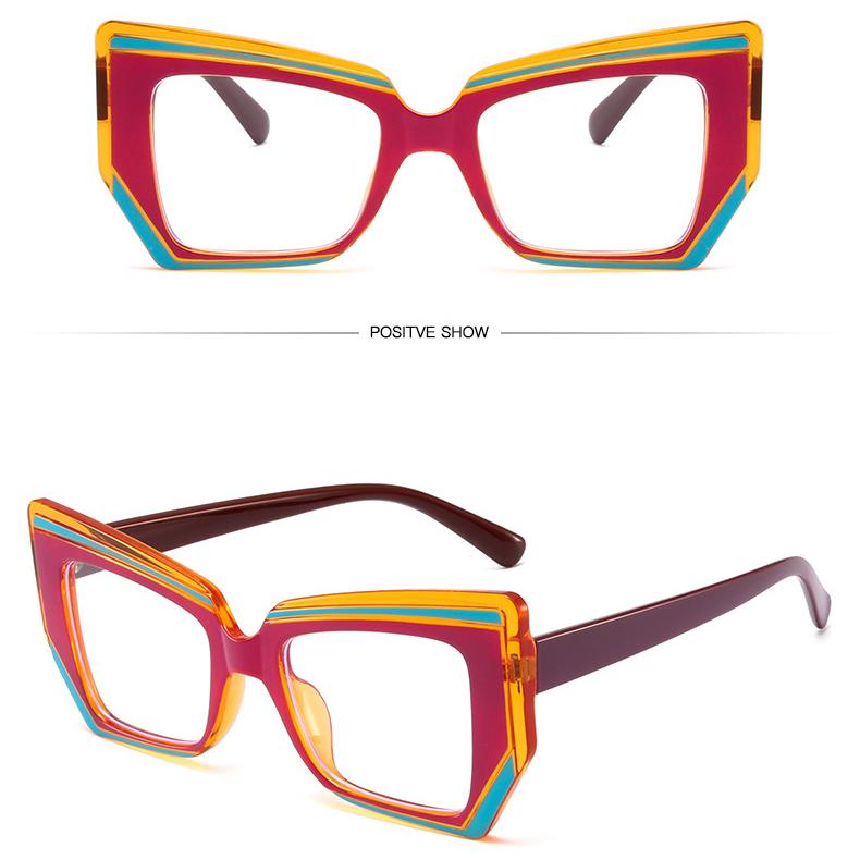 Женские очки модные ретро художественные Tr90 классические простые студенческие повседневные очки для езды на работу вождения уличных очков