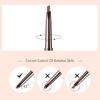 Triangle Double Head Eyebrow Pencil Automatic Rotation Three-dimensional Waterproof Sweat Resistant Lasting Student Cosmetics Are Not Easy To Smudge