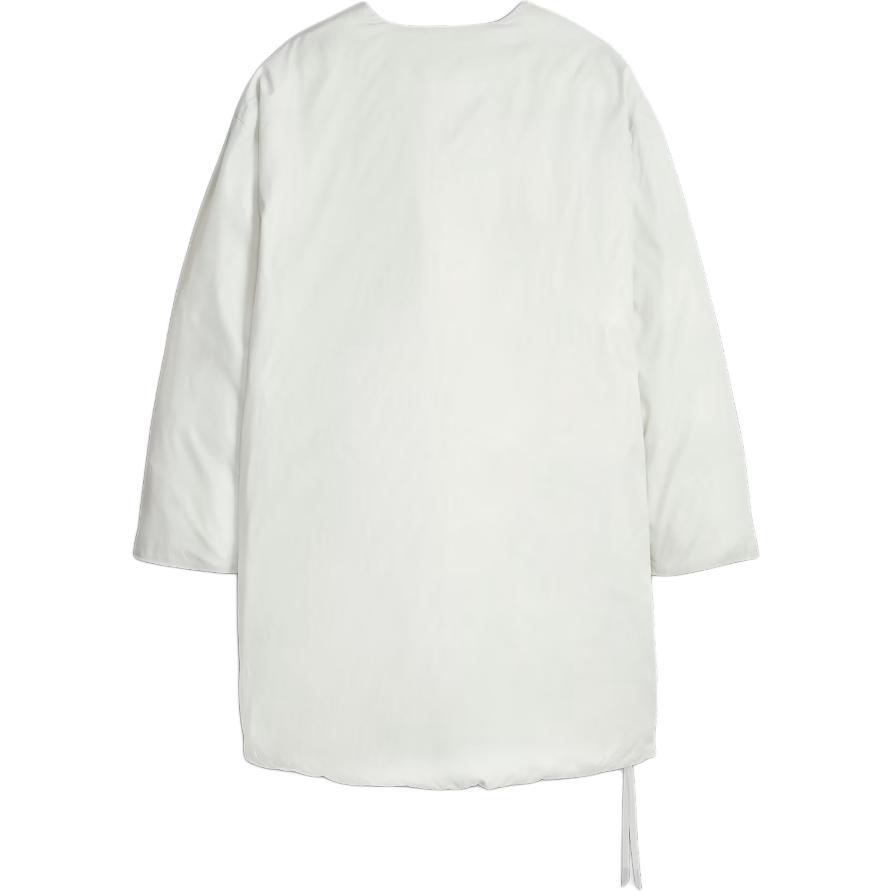 Puma Yona Primaloft Однотонная Хлопковая Куртка на Молнии с Длинным Рукавом Женская Куртка Серая 620828-17