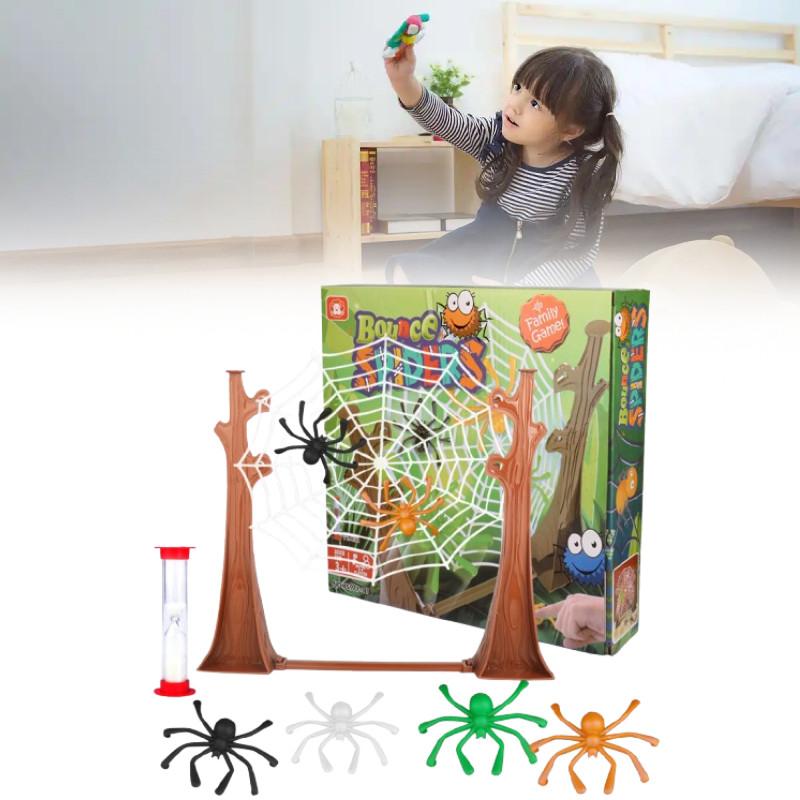 Board Bounce Spiders Game Toys Jumping Game Family Parent Child Interaction