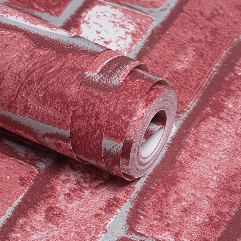 Обои под кирпич нетканые обои гостиная спальня ТВ фон магазин одежды ретро кирпичная кладка