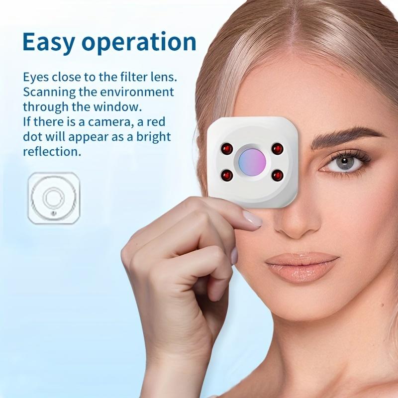 Мини-детектор скрытых камер, портативный пинхол, скрытый объектив, гаджет для обнаружения подглядывания, защита от подглядывания, анти-детектор скрытого наблюдения