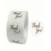 Прозрачные наклейки 'Спасибо', Минималистичные и Практичные Многоцелевые