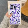 Чехол для телефона 'Голубые глаза' для iPhone 17/16/15/11/13/14 Pro Max Plus/X/Xr/Xs Max/12mini Air Прозрачный