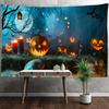 Хэллоуин Тыква Гобелен Настенный Психоделический Колдовство Тайна Tapiz Хиппи Удачи Фон Ткань Домашний Декор