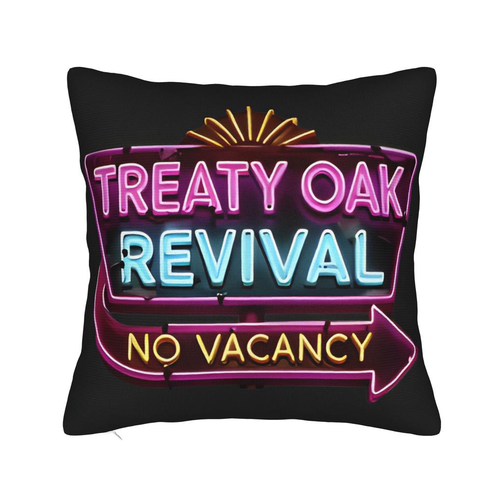 Country Music Band Treaty Oak Revival Pillow Cover Soft Cushion Cover Fashion Pillow Case For Sofa Car Home Decor
