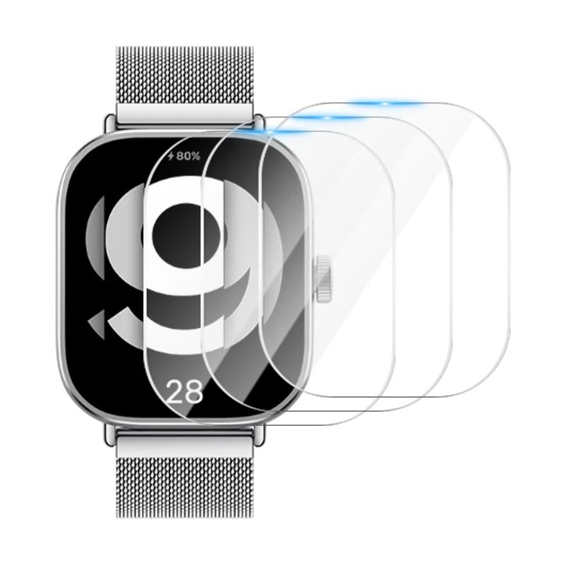 Tempered Glass for Xiaomi Redmi Watch 5 Active Smart Watch Screen Protector Anti-Scratch for Mi Redmi Watch 5 4 Prottiecve Film