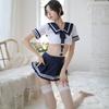 1 Set Sexy Uniform Cosplay Improve Ambience Soft Student Uniform School Girl Ladies Erotic Costume