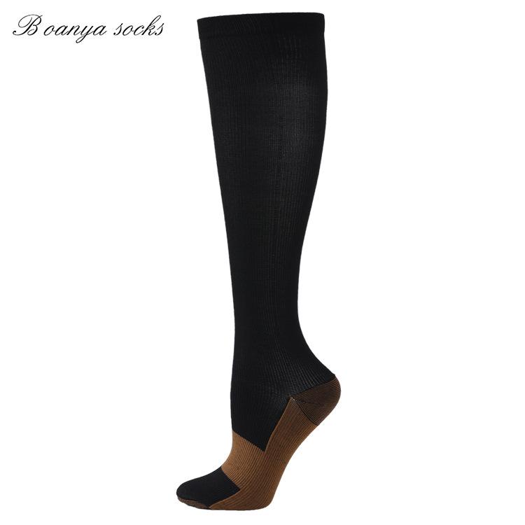 Компрессионные спортивные гольфы до колена для фитнеса - Унисекс