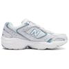New Balance NB 452 Удобные Универсальные Кроссовки Низкие из Сетки и Синтетической Кожи на Шнуровке Женские кроссовки Белый Синий WX452WO