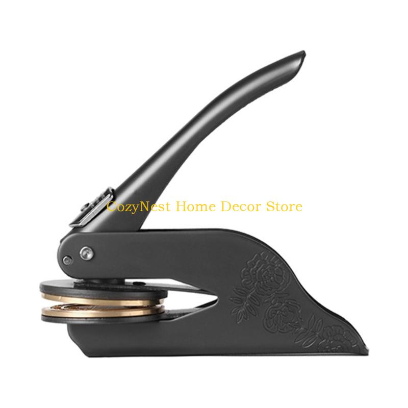 92MF Нержавеющая сталь Печать-тиснитель для книг, конвертов, подарочных этикеток, сертификатов, наград