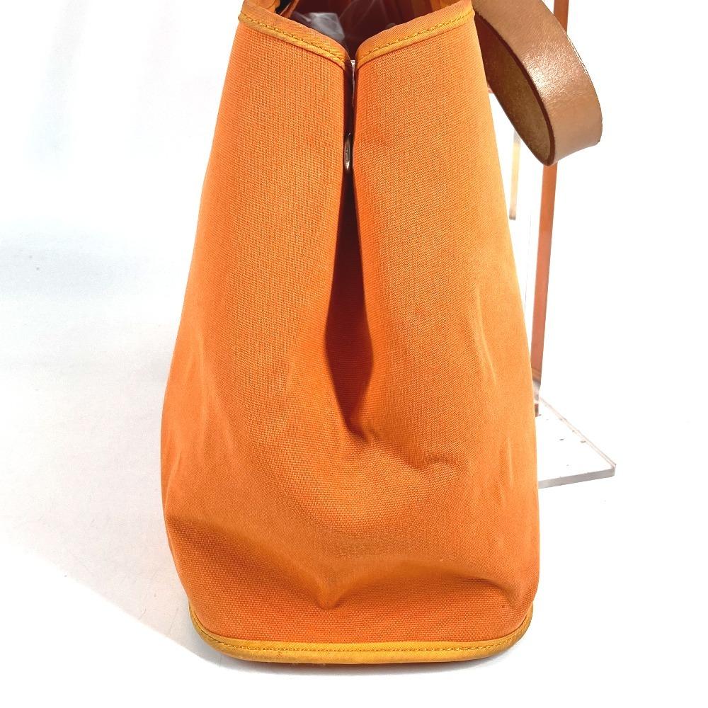 HERMES Kabak Elan PM Kabak Elan PM Shoulder Bag Tote Bag Canvas/Leather Orange
