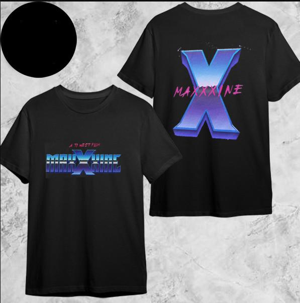 MaXXXine Movie with 80s Retro T-Shirt Mens Womens Tees Top, size S-4XL