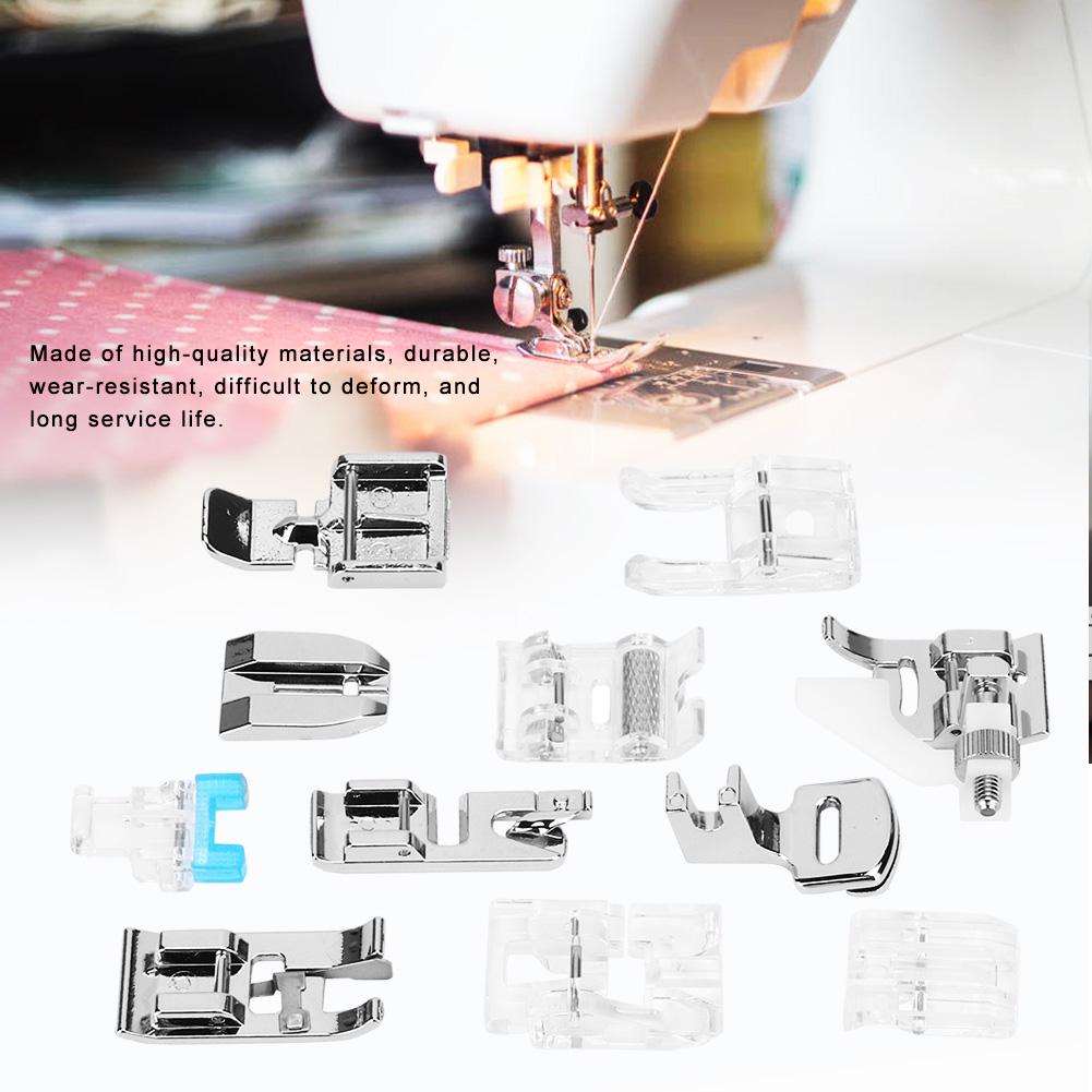 11Pcs/Set Multifunction Household Sewing Machine Presser Foot Tool Kit Accessory