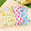 Breathable Puppy Printing Vest Cotton Pet Clothes Cute Dog Dress  Summer