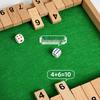 Двусторонняя деревянная игра-перевертыш с карточками: Образовательная математическая развивающая игрушка для детей