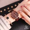 Watch Women's Belt Ribbon Fashion Trend Large Dial Women's Watch Casual Student Waterproof Calendar