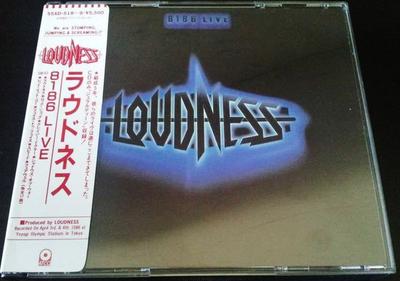 CD LOUDNESS - 8186 Live 55XD518 ATCO Records 1986 Япония Японский Поп/Рок Б/У