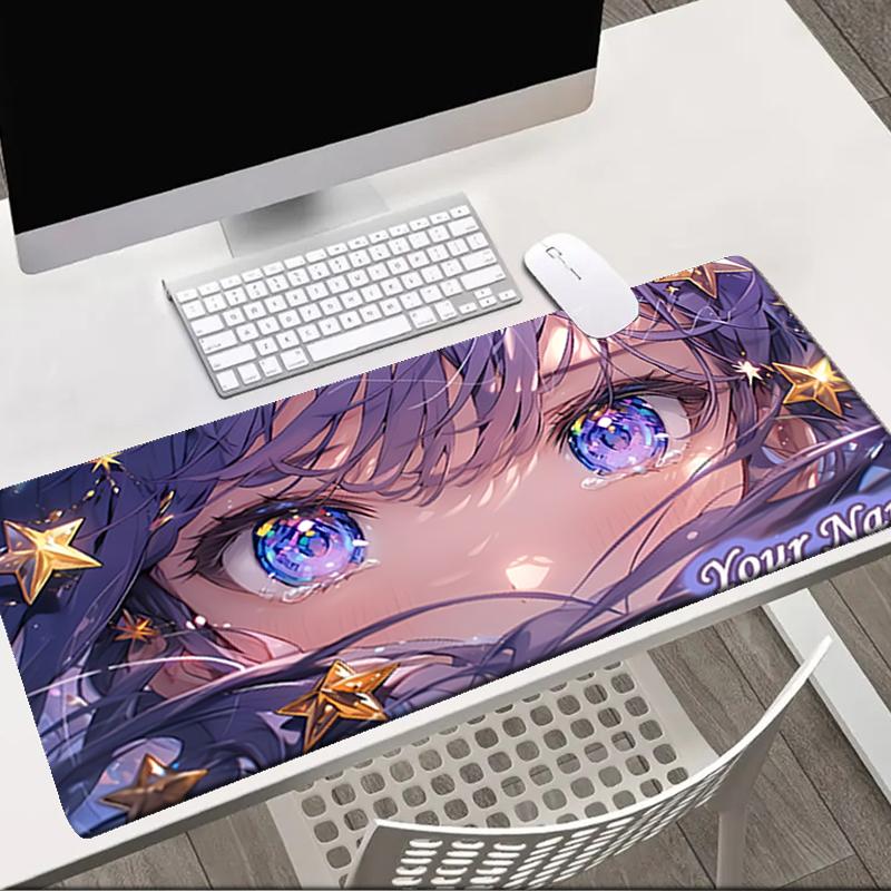 1PC Custom Name "Starry Night Fantasy" Mouse pad, keyboard and mouse desk pad, for computer notebook Birthday Gift For Any Room Or Office