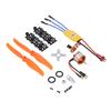 RC Motor ESC Propeller Kit 2212 6T 2200KV Brushless Motor 30A ESC Accessory Kit for F450 550 Quadcopter