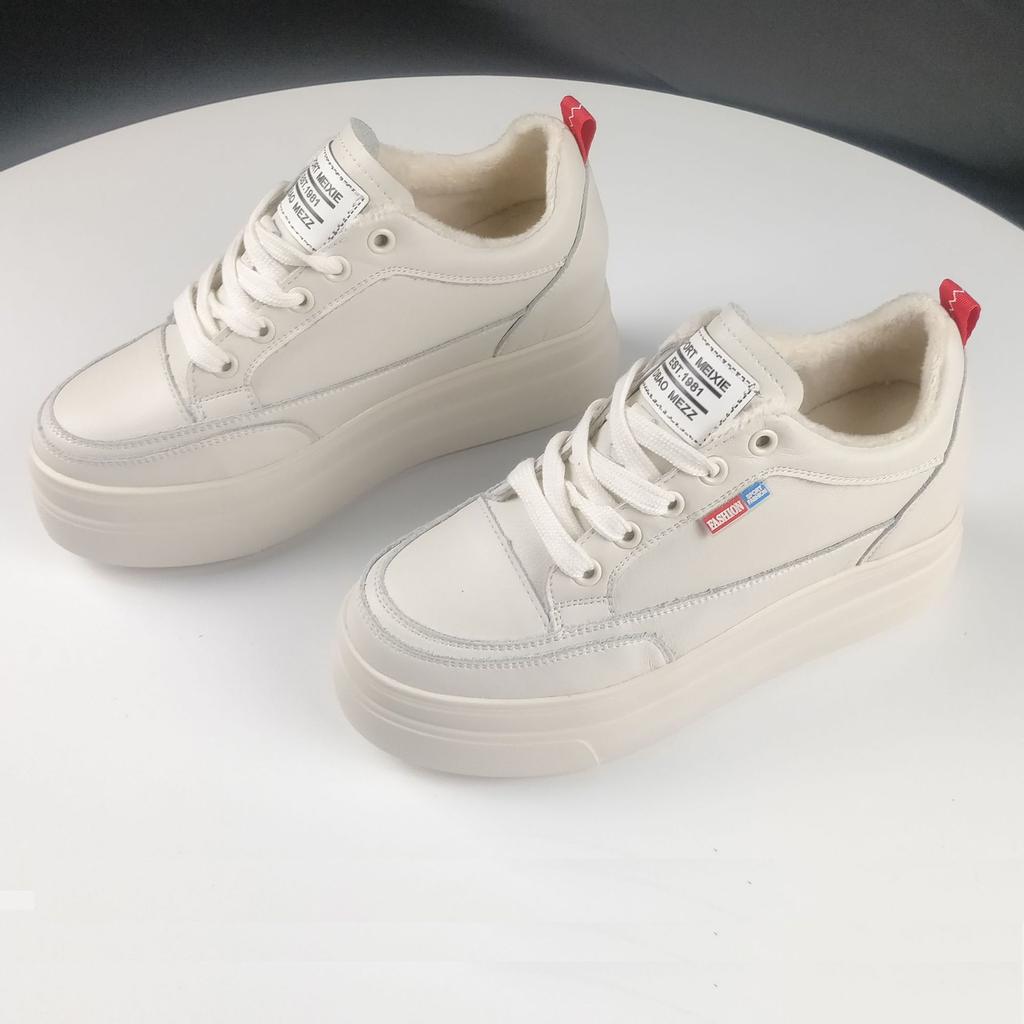 Маленькие белые туфли женские из коровьей кожи каблук 8 см летние новые сетчатые туфли с одинарной подкладкой удобные туфли с толстой подошвой